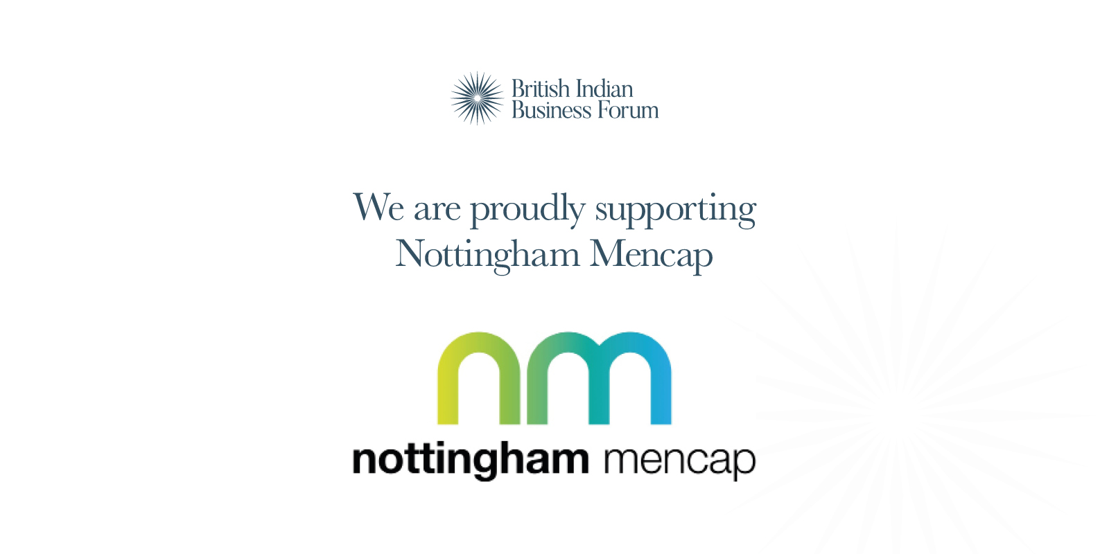 BIBF announce charity partnership with Nottingham Mencap